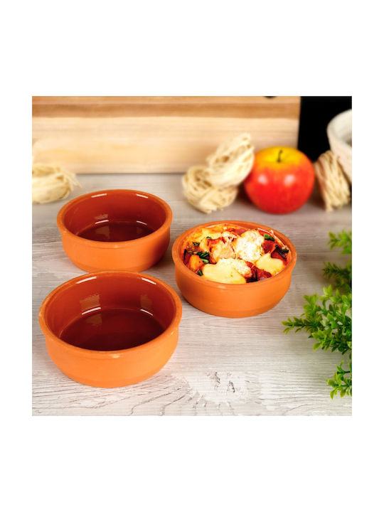 Excellent Houseware Στρογγυλό Πυρίμαχο Σκεύος 12cm 6τμχ