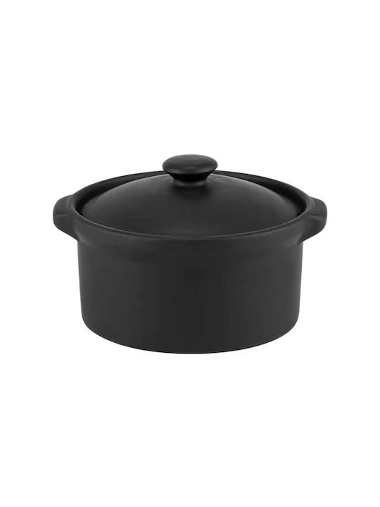 Horecano Round Heat-Resistant Cookware with Lid 550ml