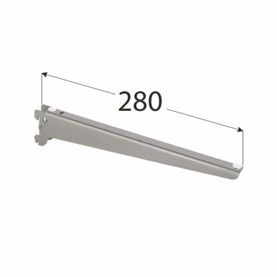 Shelf Bracket 280 Gray Set