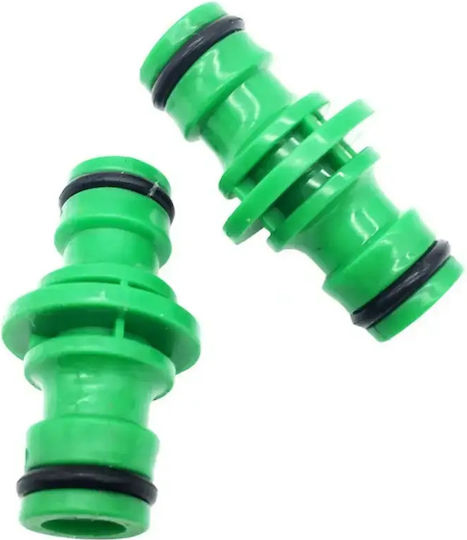 Two Way Connector Double Hose Union Garden Hose