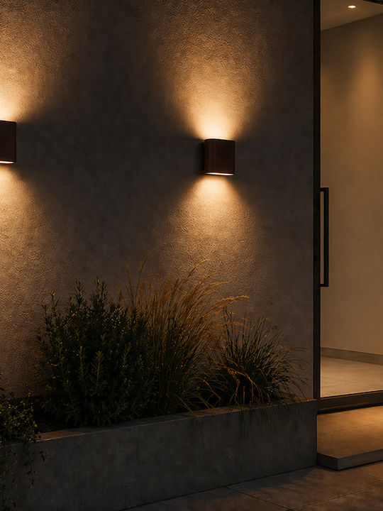 Zambelis Lights Επιτοίχιο Εξωτερικό Φωτιστικό LED 2700K Zambelis Lights Επιτοίχιο Εξωτερικό Φωτιστικό LED 2700K