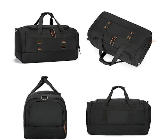 Sack Voyage Black Fabric M55xW29xH30cm