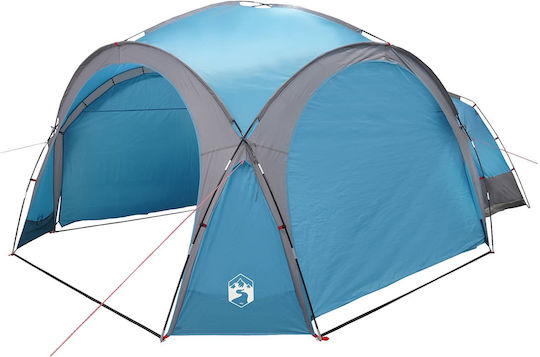 vidaXL Camping Tent Blue 410x410x250cm