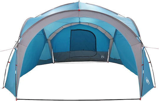 vidaXL Camping Tent Blue 410x410x250cm