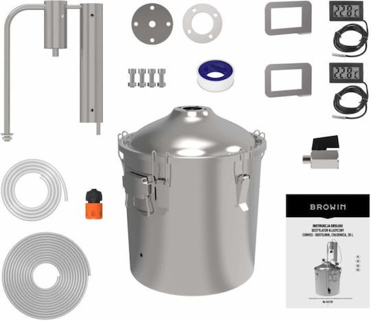 Rakı Дестилатор Sediment Collector Cooler 30 л