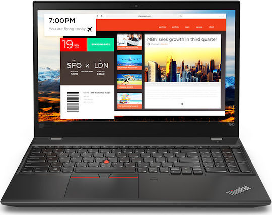 Lenovo ThinkPad T580 Refurbished Grade A 15.6" (Core i5-8250U/8GB/256GB SSD/W11 Pro)