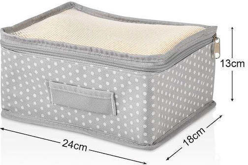 SteweHome Luggage Accessories Grey 6 pcs