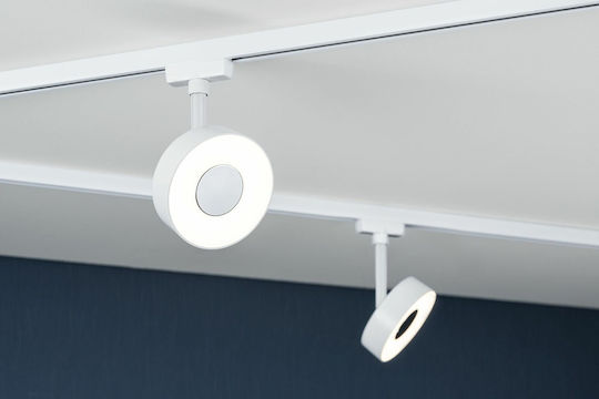 Paulmann LED Топло Бяла Таванна Спот В Бял Цвят