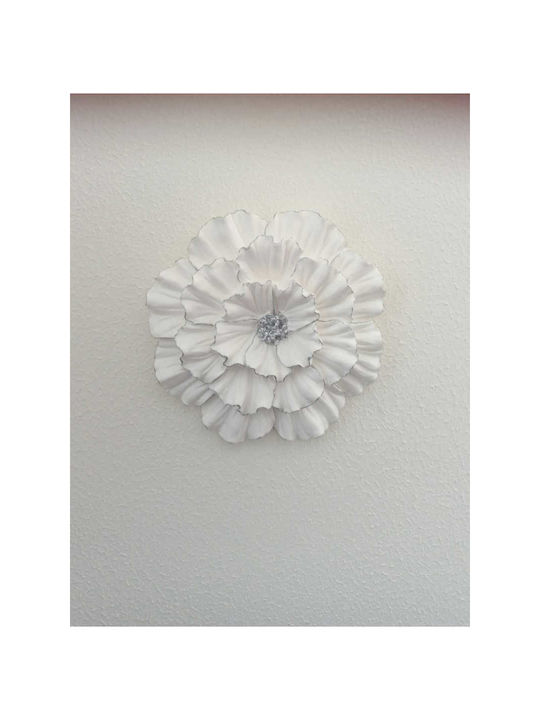 SteweHome Wall Decor Handmade White 16.5x16.5cm