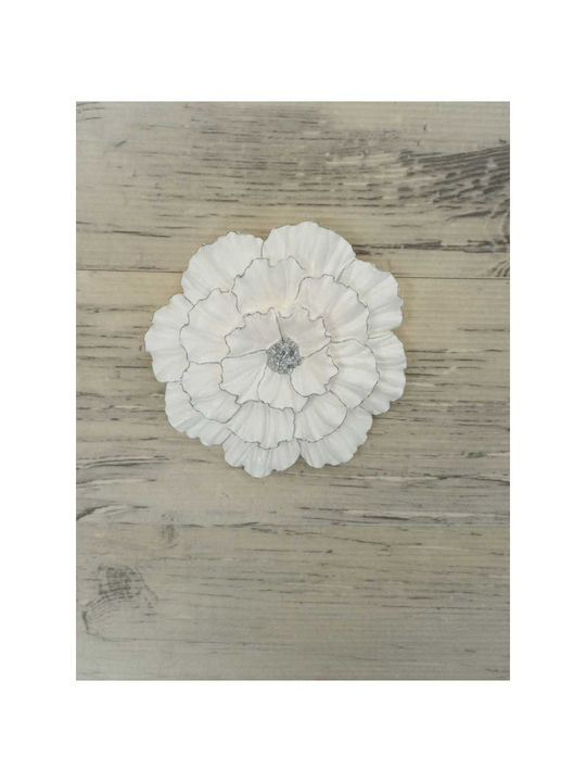 SteweHome Wall Decor Handmade White 16.5x16.5cm