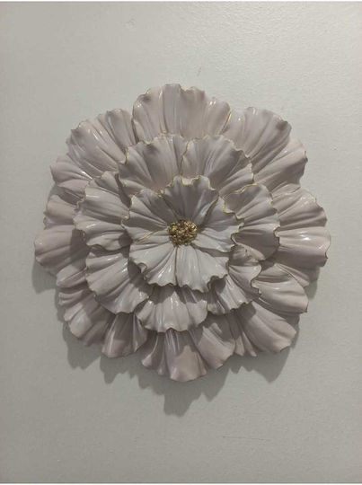 SteweHome Handmade Beige Wall Decor 25x25cm