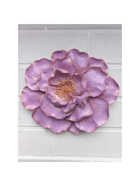 SteweHome Wall Decor Purple 22x20cm