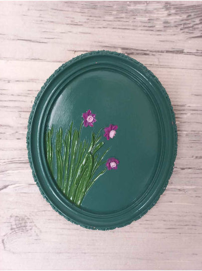 SteweHome Wall Decor Green 21x17.5cm