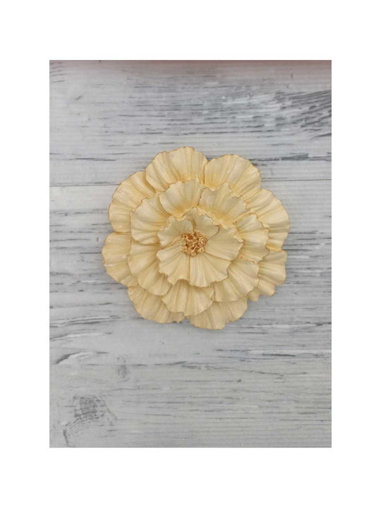 SteweHome Wall Decor Handmade Yellow 16.5x16.5cm