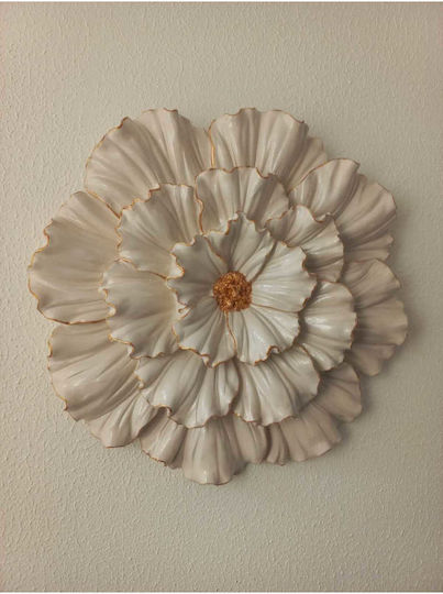 SteweHome Wanddekoration Beige 25x25cm
