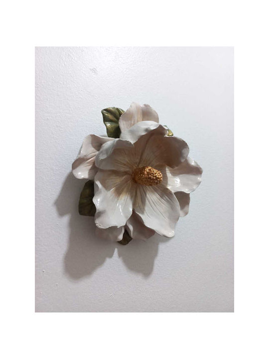 SteweHome Wall Decor Handmade Beige 16x6x16cm