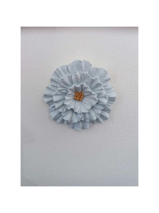 SteweHome Διακοσμητικό Τοίχου Μπλε 16.5x16.5cm