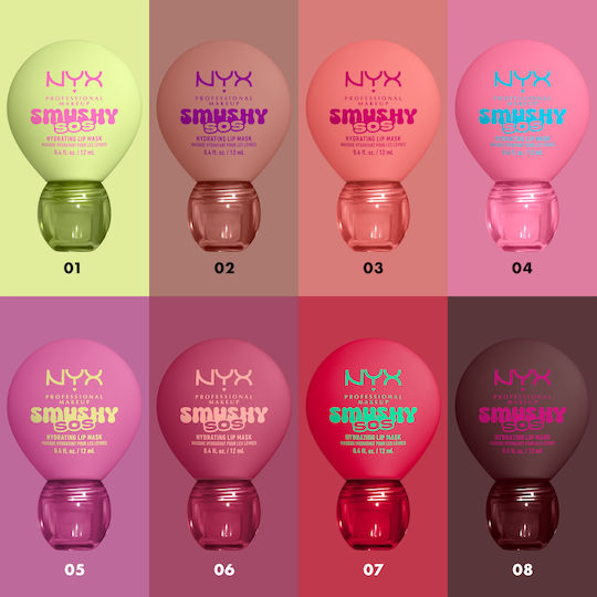NYX Professional Makeup Smushy Lippenpflege Smushy Sos Feuchtigkeitsmaske für Lippen