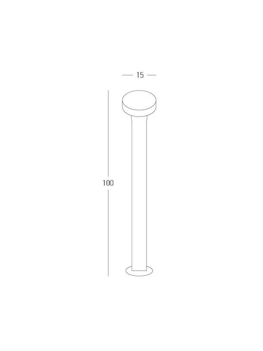 Zambelis Lights Small Post LED 12W Zambelis Lights Small Post LED 12W
