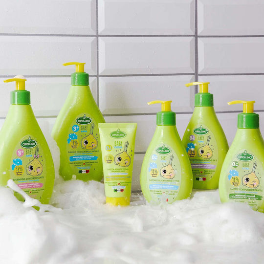 Baby Care Bio Șampon, Balsam și Gel de duș pentru copii cu Ovăz pentru zona sensibilă în Formă de Gel 400ml