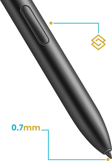 Samsung S-Pen Digital Touch Stylus for Samsung Galaxy Tab S8 / S8+ / S8 Ultra X700 / X800 / X900 in Black color EJ-PT870BJEGUJ (Bulk)