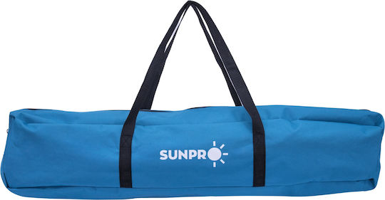 Sunpro Șezlong-Fotoliu De Plajă Albastru
