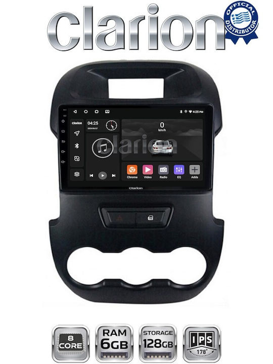 Clarion Gl53245 OEM Multimedia Car Audio System Ford Ranger 2011 > 2015 CarPlay Android Auto BT GPS Wi-Fi GPRS Electriclife
