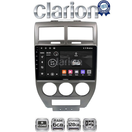 Clarion Gl53251 Oem Multimedia Auto-Audiosystem Jeep Compass 2007>2011 Carplay Android Auto Bt GPS Wifi GPRS Electriclife