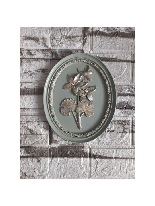 SteweHome Hanging Handmade Green Decorative 21x17cm