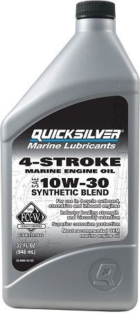 Quicksilver 10W-30 Halbsynthetisch Boot Öl 4T 1Es