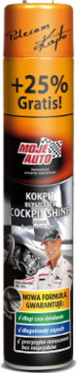 Moje Auto Dashboard Cleaner/Polish Black Cleaner and Polish Spray for Car Dashboard 750ml