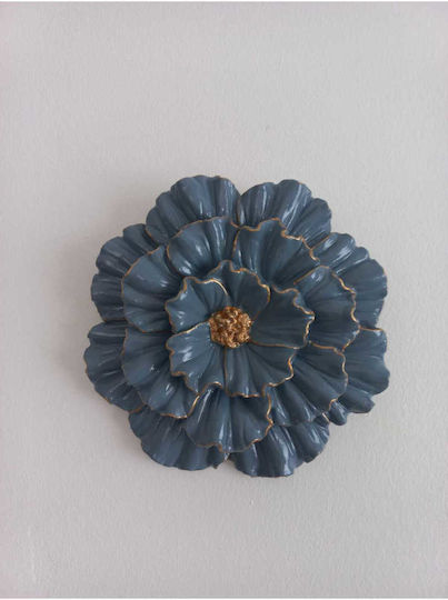 SteweHome Hängende Wanddekoration Handgefertigt Grau 16,5x16,5cm