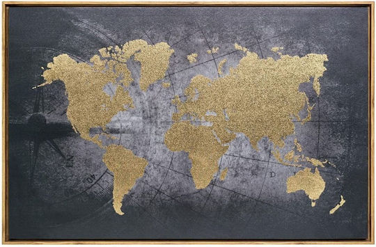 Decorative Paintings World Frame Foil Canvas 58x88 Atmosphera 162269