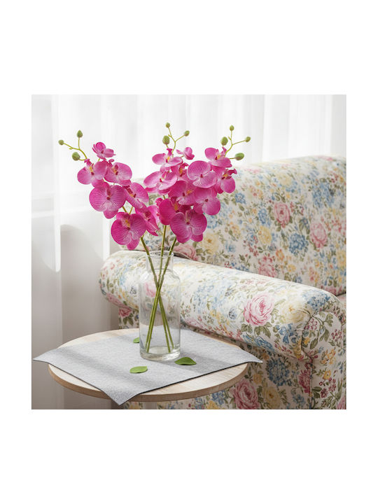 Artificial Orchid Branch 96 Cm Fuchsia