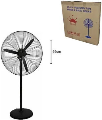 Ανεμιστήρας Ορθοστάτης 130W Διαμέτρου 69cm Μαύρος