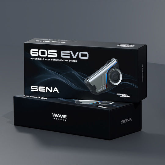 Sena 60S-EVO-01 Single Machine Intercom for Motorcycle Helmet with Bluetooth