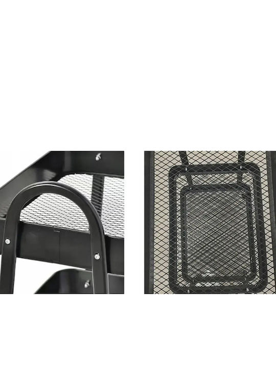 Verk Group Metal Kitchen Trolley Black