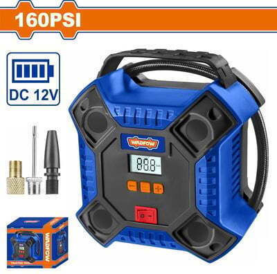 Wadfow Car Tire Pump 160PSI with Cable 12V