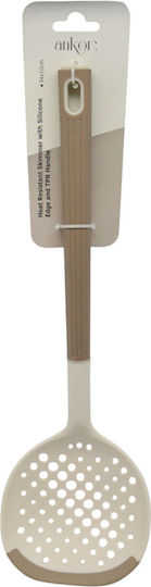 Ankor Kitchen Colander Plastic Spoon 34cm