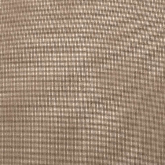 vidaXL Set of Window Curtains with Tab Top Voile Light Brown 140x140cm