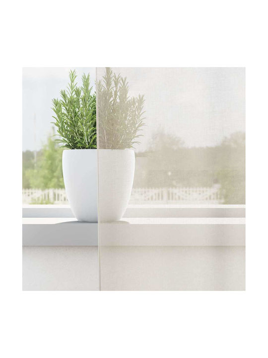 vidaXL Сет Пердета с Презрамки Крем 140x260см