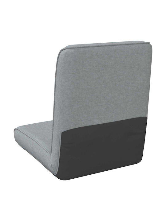 Vielseitiger Sitzsack Pouf Offenes Grau 50x73x60cm