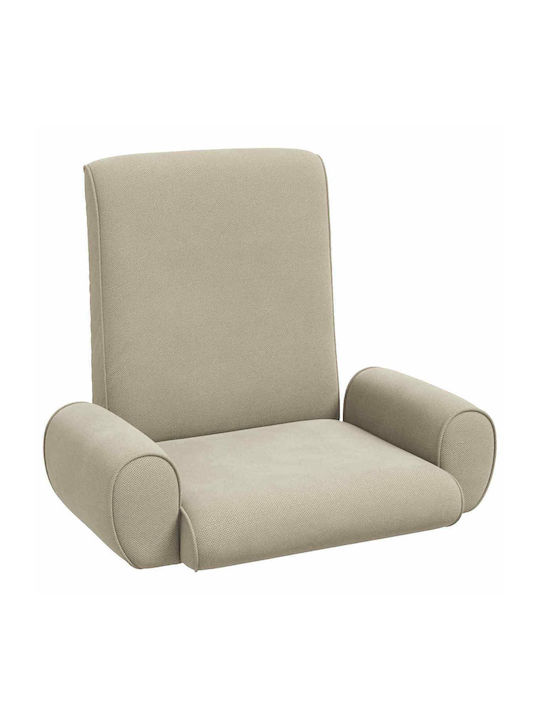 Vielseitiger Sitzsack Pouf Sand 68x51x56cm