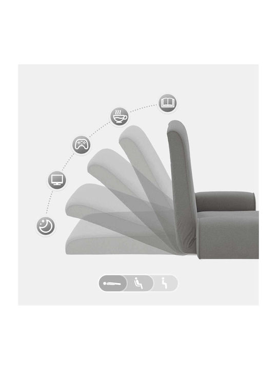 Multifunctional Bean Bag Chair Dark Gray 68x51x56cm