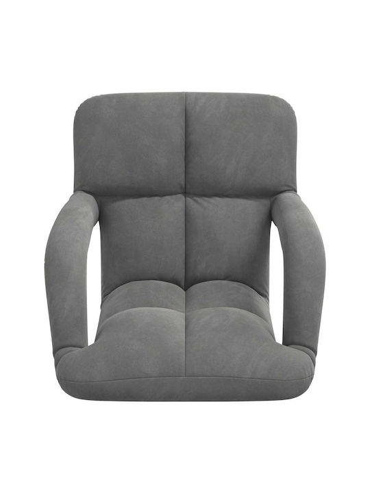Vielseitiger Sitzsack Pouf Dunkelgrau 58x62x58cm