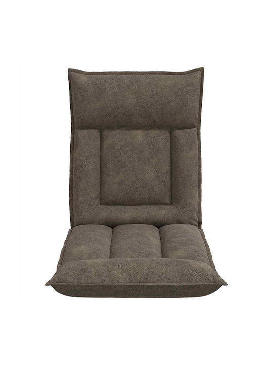 Vielseitiger Sitzsack Pouf Dunkelgrau 55x61x70cm