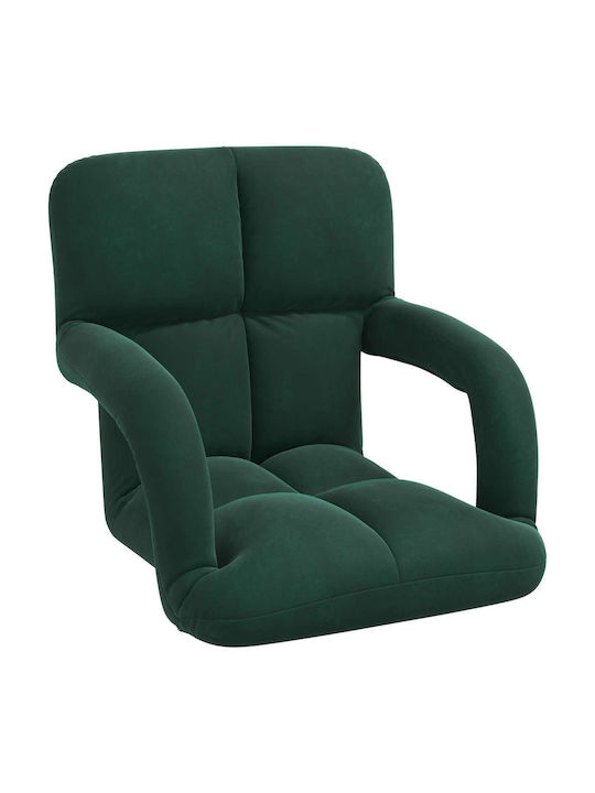 Fotoliu Puf Polimorfic Verde Închis 58x62x58cm