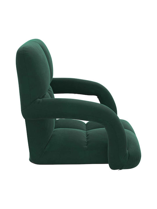 Fotoliu Puf Polimorfic Verde Închis 58x62x58cm