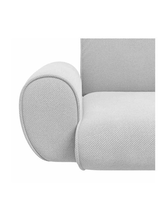 Vielseitiger Sitzsack Pouf Offenes Grau 68x51x56cm