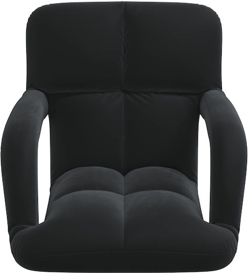 Vielseitiger Sitzsack Pouf Schwarz 58x62x58cm